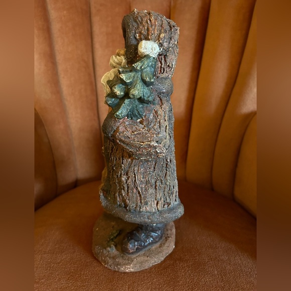 👀 HUGE SALE! VINTAGE 
FATHER CHRISTMAS CERAMIC POTTERY STATUE S (1) FOOT TALL - Picture 7 of 10